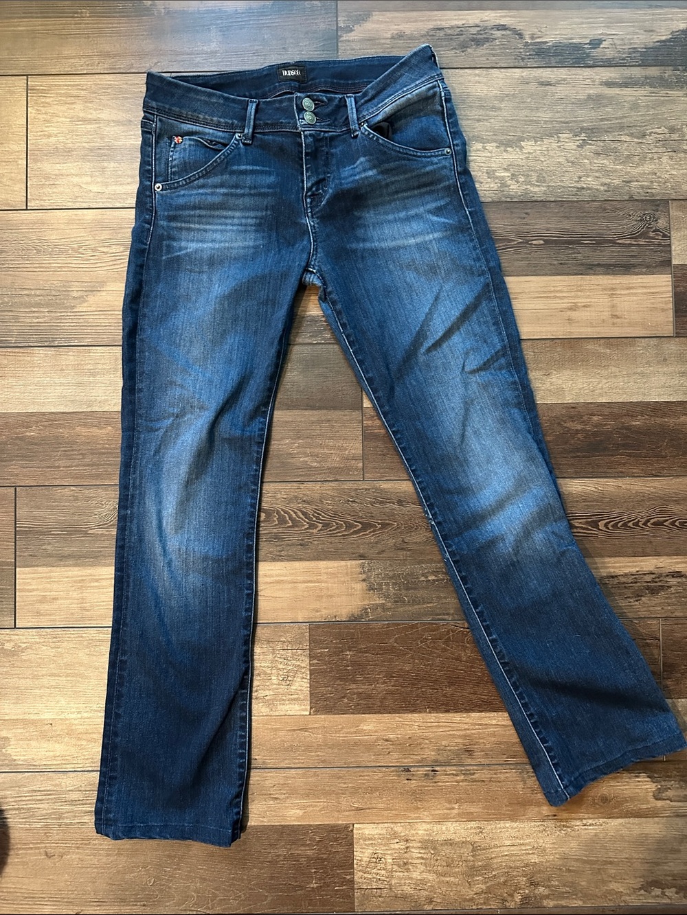 Hudson Jeans Women's Boot Cut in Dark Blue Denim